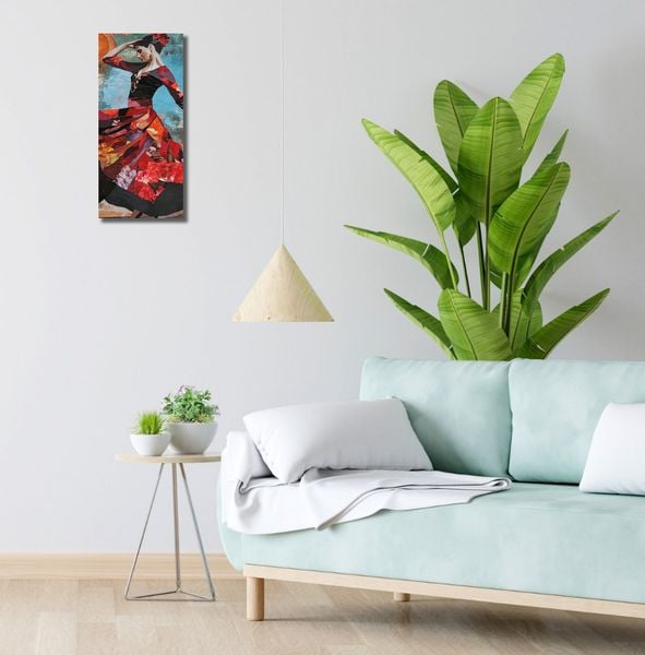 Obraz 20x50cm Taniec Flamenco zdjęcie 2