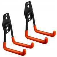 2x uchwyt ścienny stalowy wieszak hak do garażu warsztatu na narzędzia