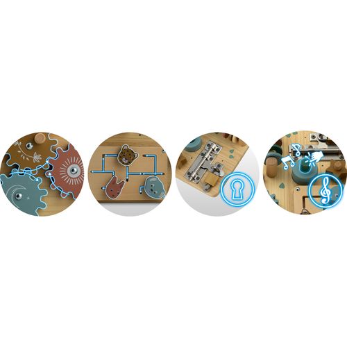 Drewniana tablica sensoryczna NK-859 Nukido na Arena.pl