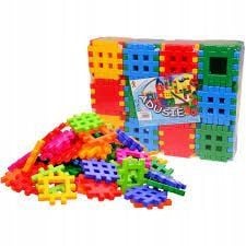 KLOCKI WAFLE ADUSIE 72 elementy zdjęcie 1