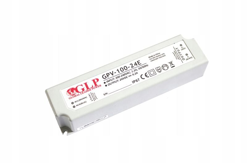 ZASILACZ IMPULSOWY 24V/4.2A/GPV-MINI zdjęcie 3
