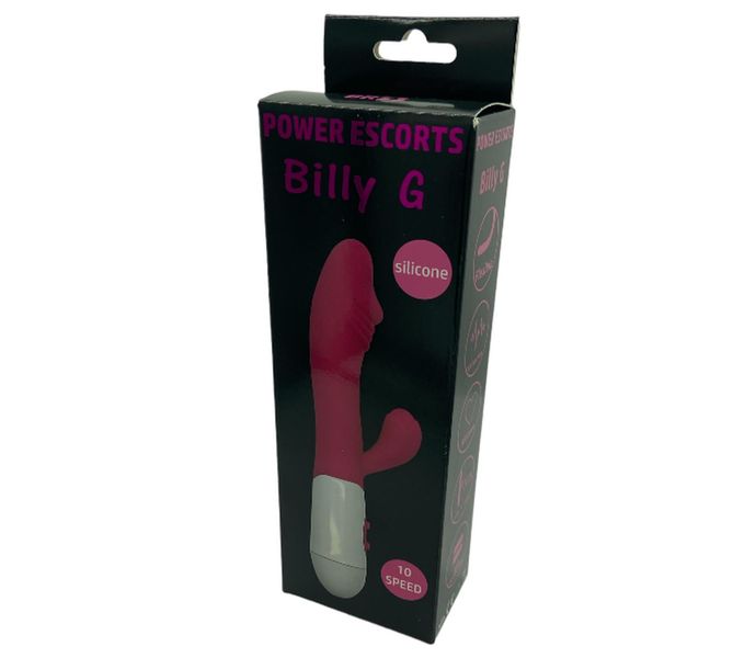 Power Escorts - BR53 - Billy G Tarzan Vibrator - 10-Speed - 20 CM zdjęcie 3