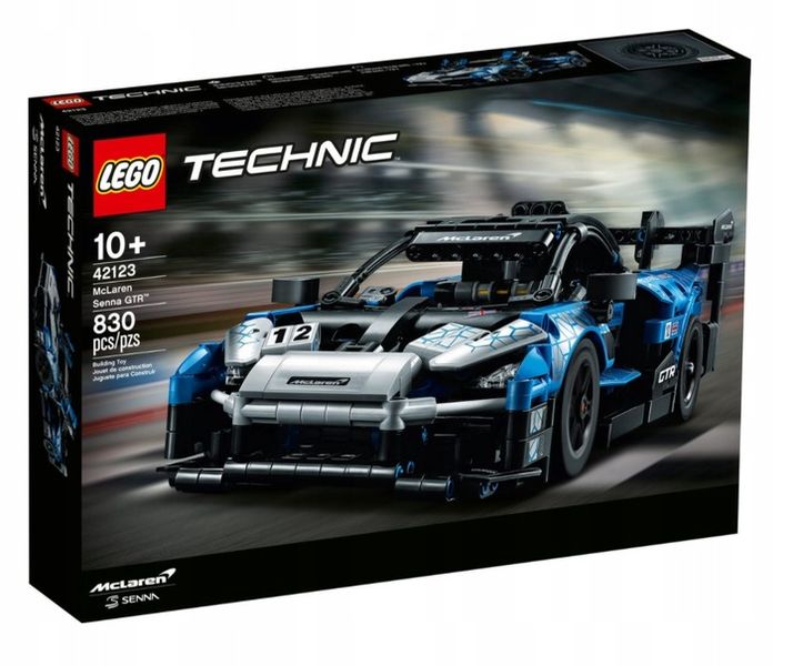 KLOCKI LEGO TECHNIC MCLAREN SENNA GTR SAMOCHÓD AUTO PREZENT zdjęcie 15