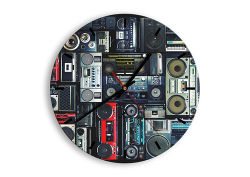 Zegar Ścienny - Technika Magnetofon - 30X30 Cm - C3Ar30X30-3875 na Arena.pl