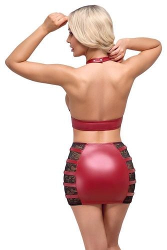 top & skirt red s na Arena.pl