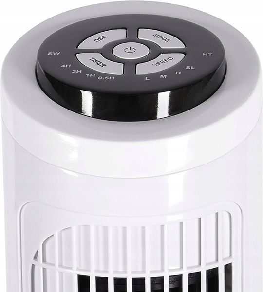 Wentylator kolumnowy TecVance Tower Fan biały zdjęcie 2