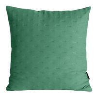 POSZEWKA MATOWA GŁADKA PIKOWANA 45X45 CM ZIELONA