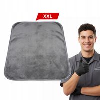 Duży Ręcznik do osuszania samochodu CHŁONNY, Mikrofibra 90 x 60 1000g/m²