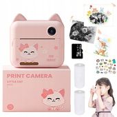 APARAT NATYCHMIASTOWY CYFROWY DLA DZIECI Z DRUKARKĄ WIFI KARTA 32GB+GRATIS