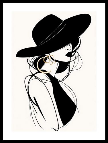 Plakat 29,7x42cm Uwikłana Elegancja na Arena.pl
