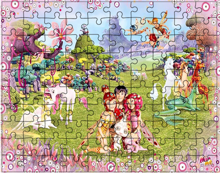 Puzzle tradycyjne Mia i Ja zdjęcie 1