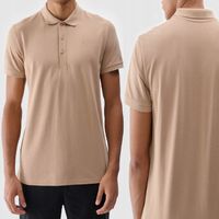 KOSZULKA POLO 4F MĘSKA T-SHIRT SPORTOWY BASIC XL TPTSM407 SS25