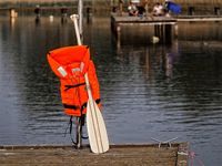 Pagaj drewniany John Paddle - 120cm