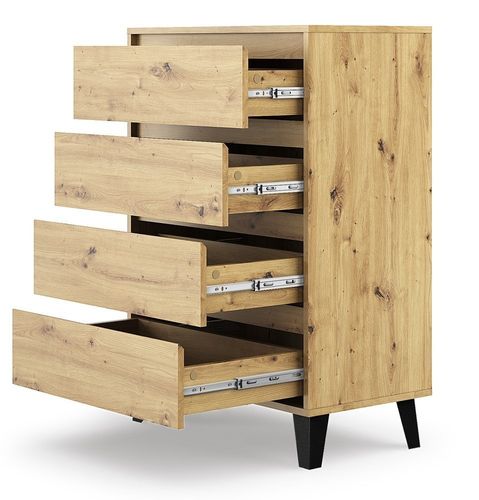 KOMODA SCANDI 4SZUFLADY ARTISAN na Arena.pl