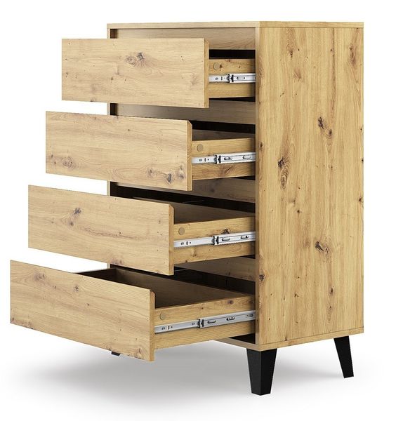KOMODA SCANDI 4SZUFLADY ARTISAN zdjęcie 2