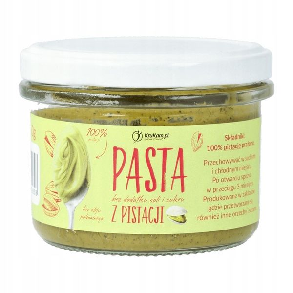 Pasta z pistacji 150g Krukam zdjęcie 3