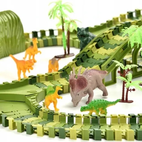 Tor Wyścigowy Dinozaur Dino Park 271 el. XXL 360cm na Arena.pl