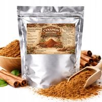 Cynamon Mielony - premium jakość, intensywny aromat, kuchnia i wypieki 500g