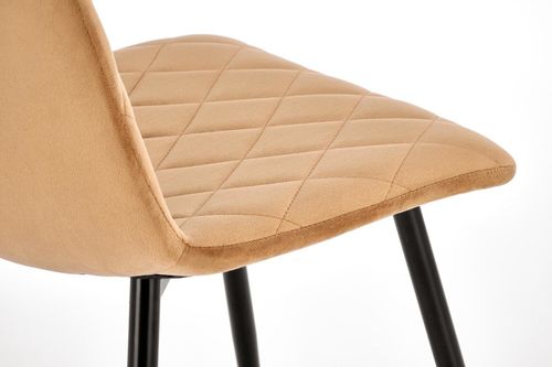 Krzesło Uferyn Velvet beżowy na Arena.pl