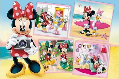 Puzzle 60 Elementów Urocza Minnie na Arena.pl