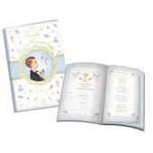 Książeczka A5 Pamiątka Komunijna Niebieska