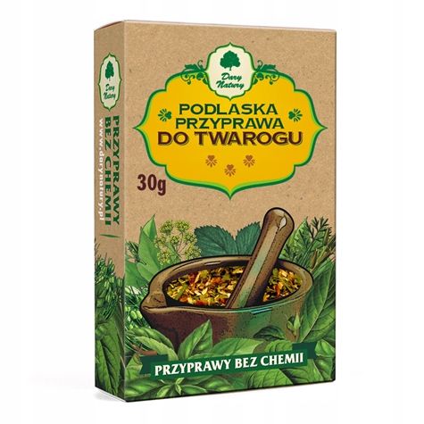 Podlaska Przyprawa do Twarogu 30g DARY NATURY zdjęcie 1