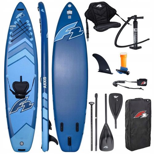 Deska pompowana SUP F2 Axxis 12'2" Navy Blue Combo Wiosło 2w1 Siedzisko na Arena.pl