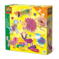 Owijanie zwierząt włóczką + ozdabianie