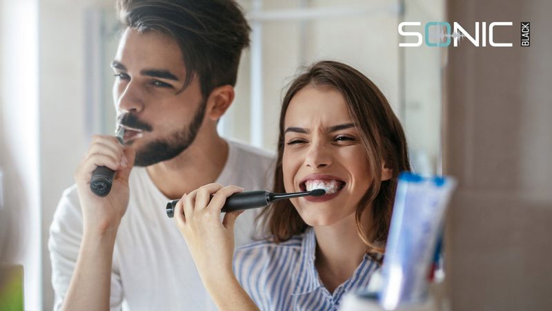 Szczoteczka Soniczna do Zębów Sonic Black zdjęcie 3