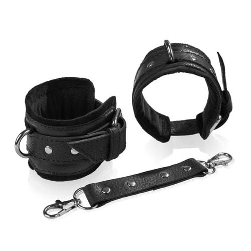 komplet bdsm - kajdanki, pejcz, choker ekskluzywny na Arena.pl