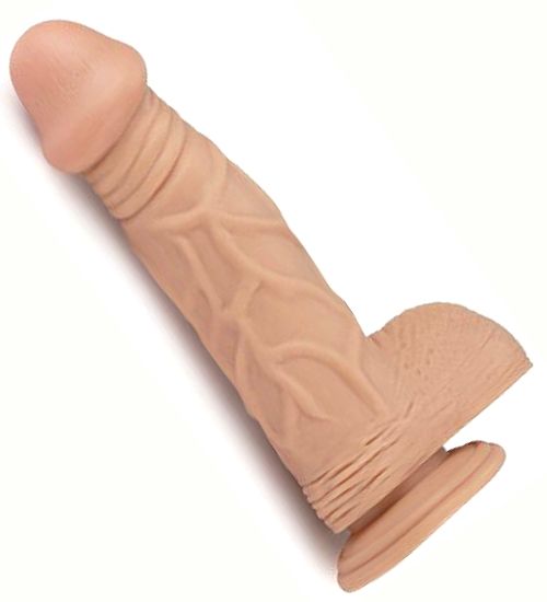 Duże realistyczne dildo 23 cm zdjęcie 2