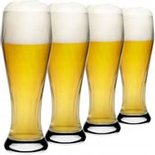Kufle Do Piwa Wysokie Szklanki Pokale 665ml 4szt
