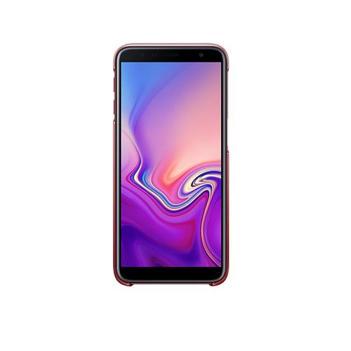 Samsung etui Gradation Cover do J6 Plus czerwone na Arena.pl