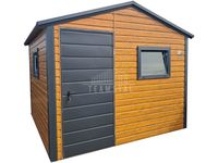 Schowek domek ogrodowy 3x2,5m drzwi 2x okno dach TS1075