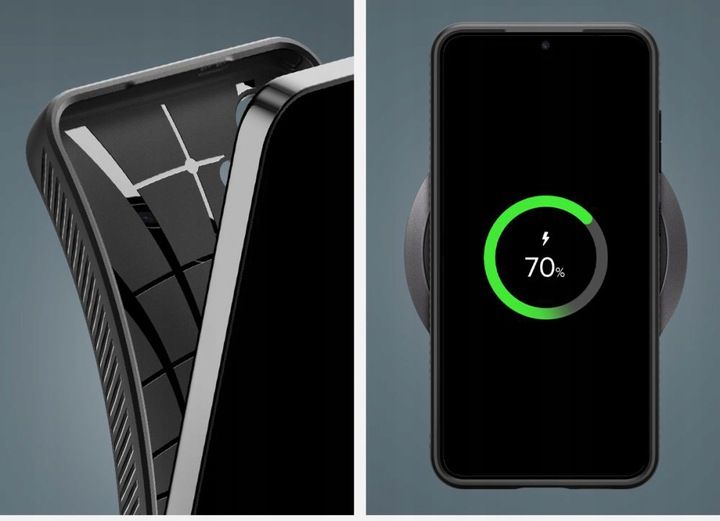 Etui Spigen Liquid Air Galaxy S25 Matte Black zdjęcie 7
