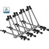 4xUCHWYT ROWEROWY AMOS ALU BAGAŻNIK NA ROWER DACH