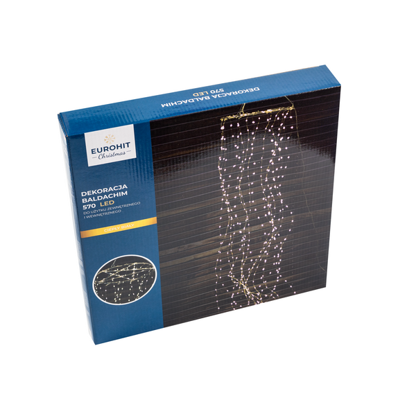 KURTYNA ŚWIETLNA 570 LED zdjęcie 1