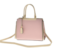 torebka gallantry – elegancja w kolorach pink i beige