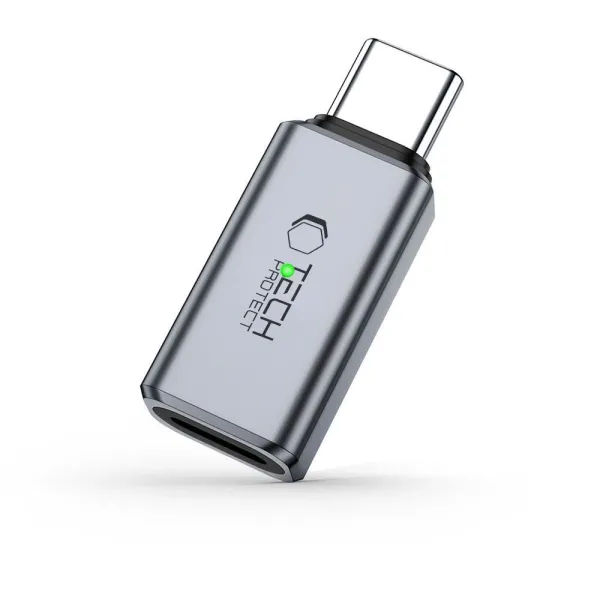 Adapter Tech-Protect UltraBoost Type-C to Lightning - szary zdjęcie 1