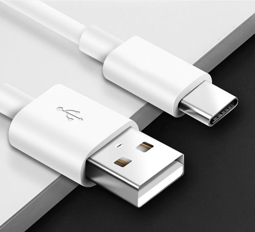 Kabel Interlook USB - USB 3.1 typ C 1 m biały na Arena.pl