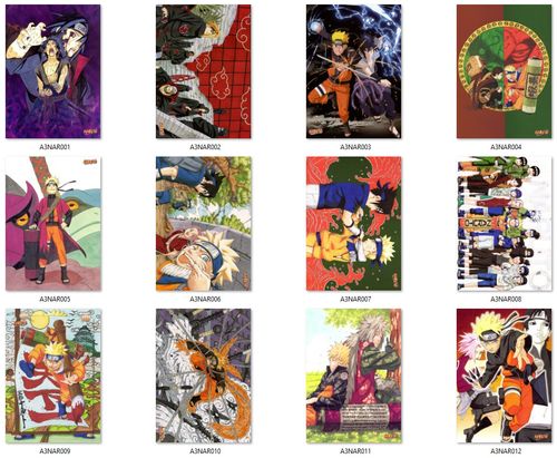 Plakat Naruto DO WYBORU na Arena.pl