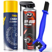 MANNOL SMAR K2 ZMYWACZ SZCZOTKA DO ŁANCUCHÓW MOTOCYKLOWYCH ROWEROWYCH