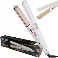 ŁADNA LEKKA PROSTOWNICA DO WŁOSÓW CERAMICZNA SZYBKO SIĘ NAGRZEWA 25x90mm