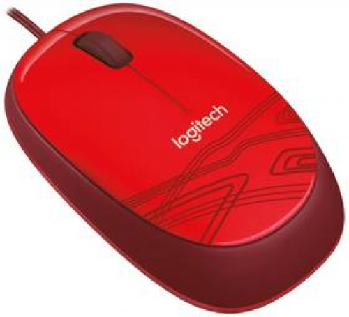 Mysz Logitech M105 (910-002945) Czerwona na Arena.pl