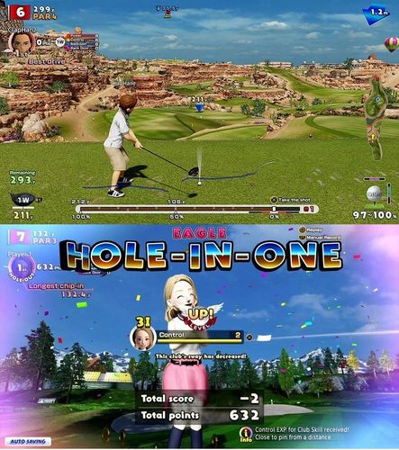 Everybodys Golf PL PS4 na Arena.pl