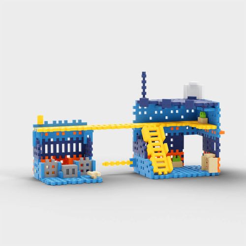 Mini Waffle Marioinex City Posterunek Policji, komisariat 280 el 4 fig na Arena.pl