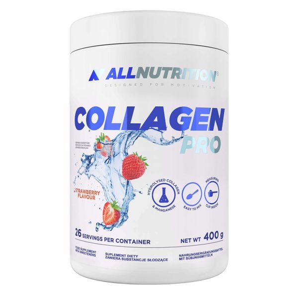 Collagen PRO 400g STRAWBERRY Allnutrition zdjęcie 1