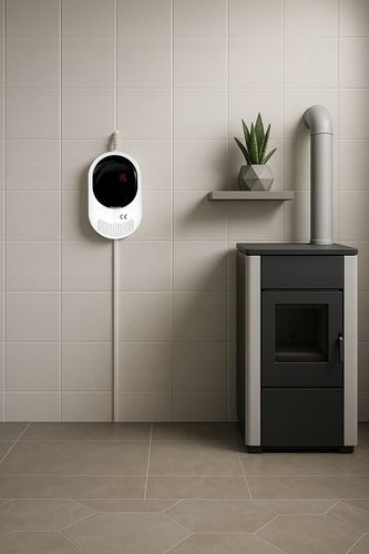 Czujnik Czadu Gazu Ziemnego Detektor Tlenku Węgla CERTYFIKOWANY 85dB LCD na Arena.pl