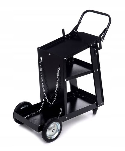 WÓZEK. SPAWALNICZY. DO SPAWAREK z półką na butle METALOWE KÓŁKA POD MIGOMAT na Arena.pl