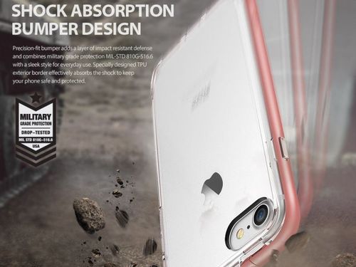 Etui Ringke Fusion Frame iPhone 7 Ice Silver na Arena.pl